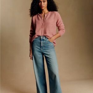 Sezane Gaspard Cardigan Rosewood